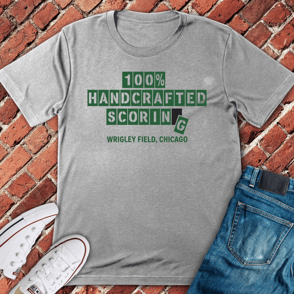 Handcrafted Scoring T-Shirt - Sport Grey