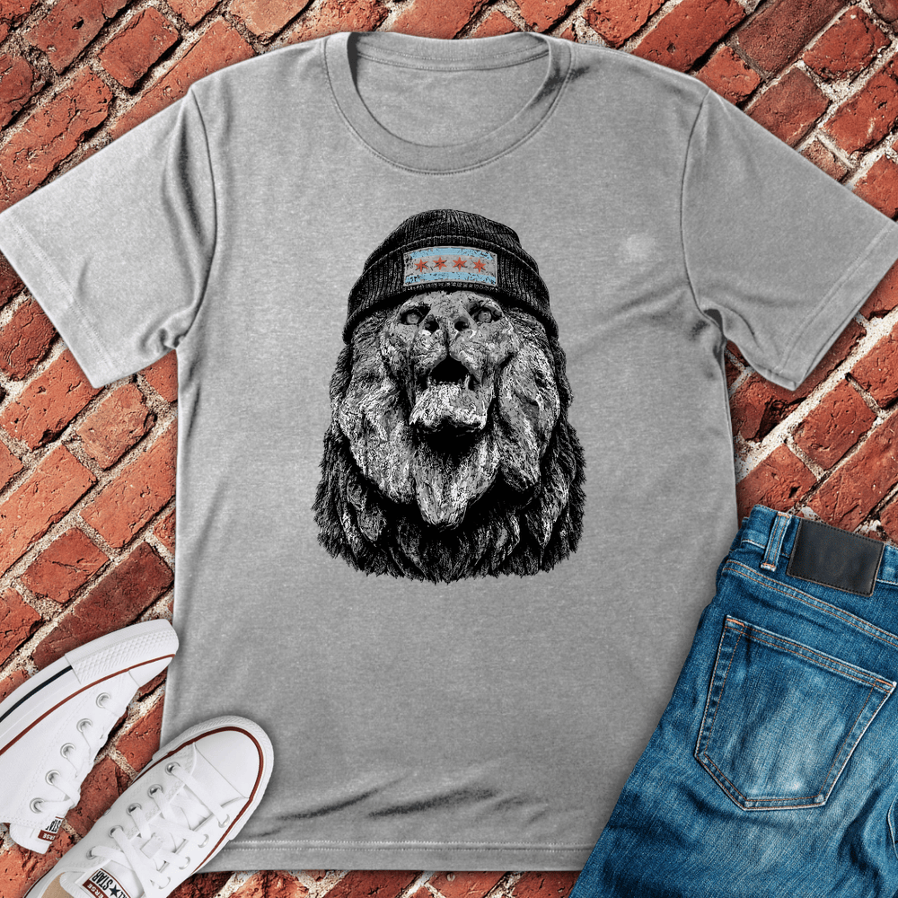 Chi Lion T-Shirt - Sport Grey