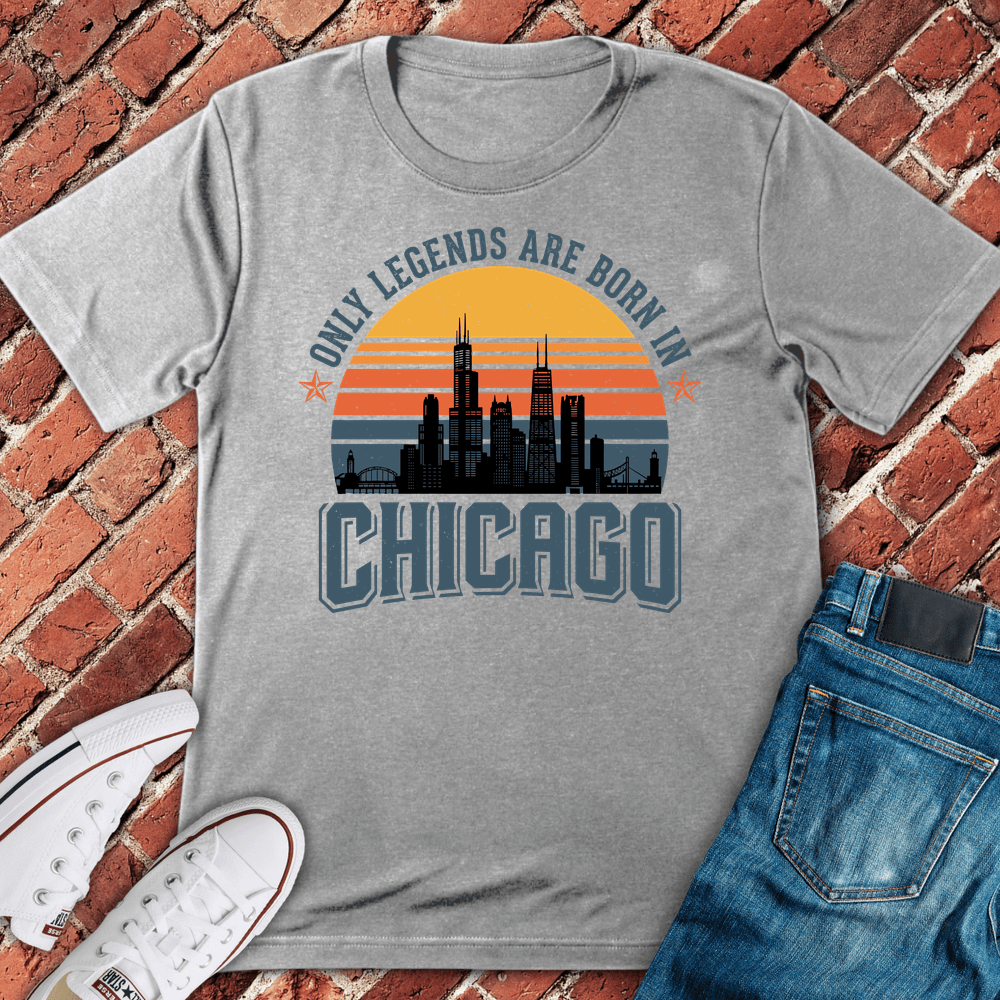 Legends Are Born T-Shirt - Sport Grey