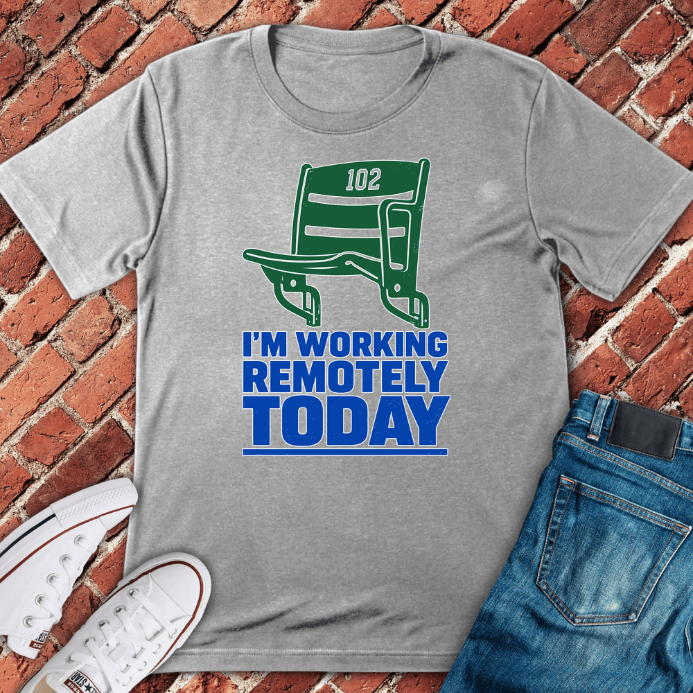 Remote At 102 T-Shirt - Sport Grey