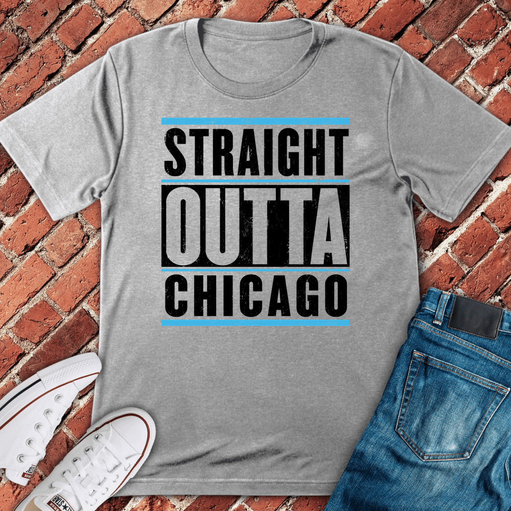 Outta Chicago T-Shirt - Sport Grey