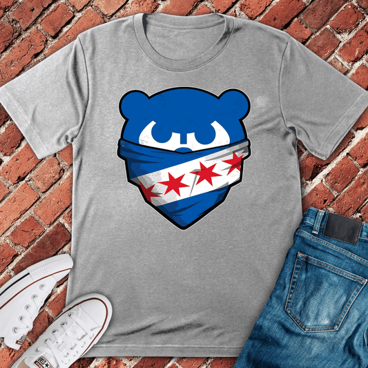 Masked Cub T-Shirt - Sport Grey