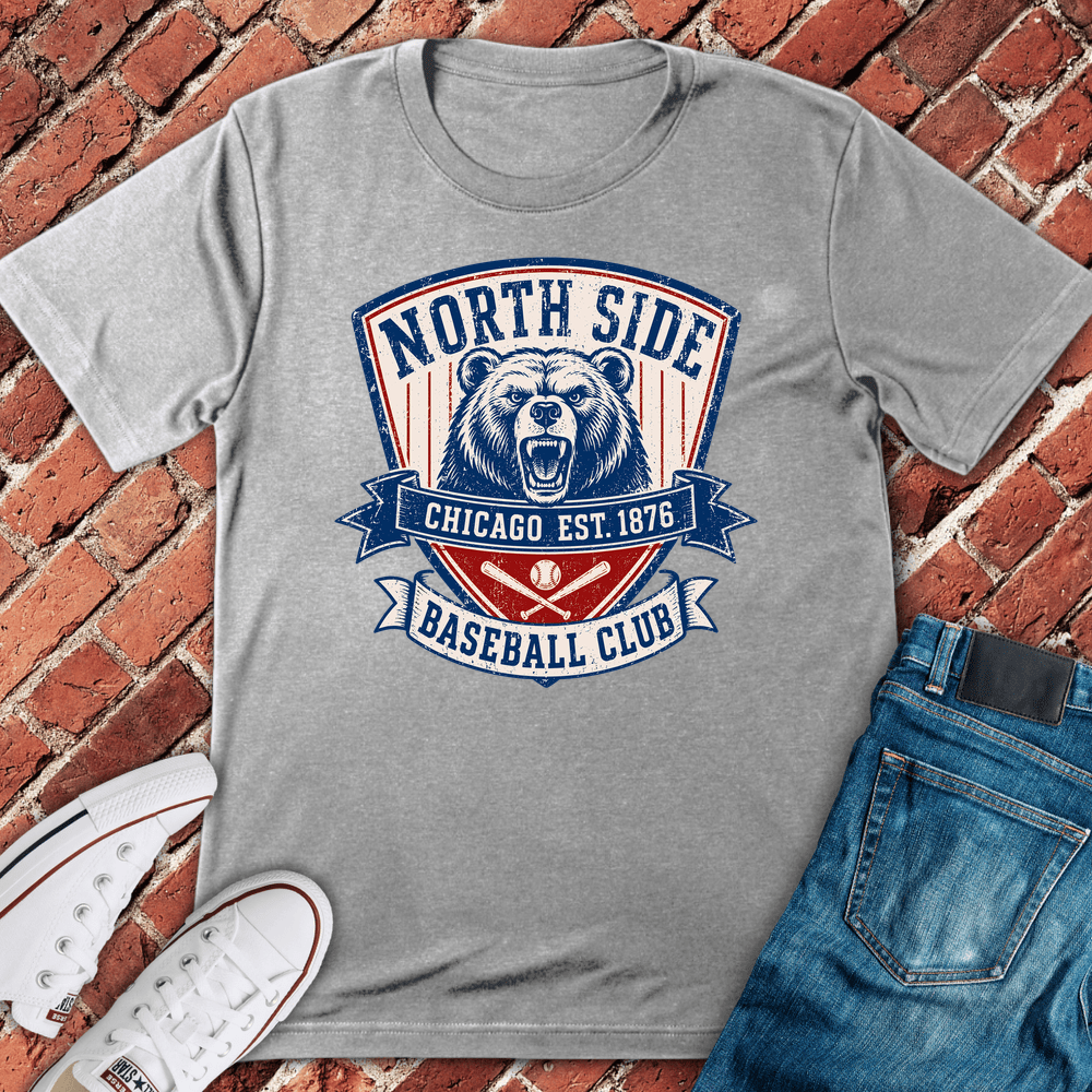 North Side Club T-Shirt - Sport Grey