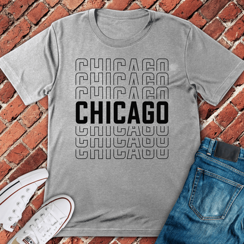Chicago Repeat T-Shirt - Sport Grey