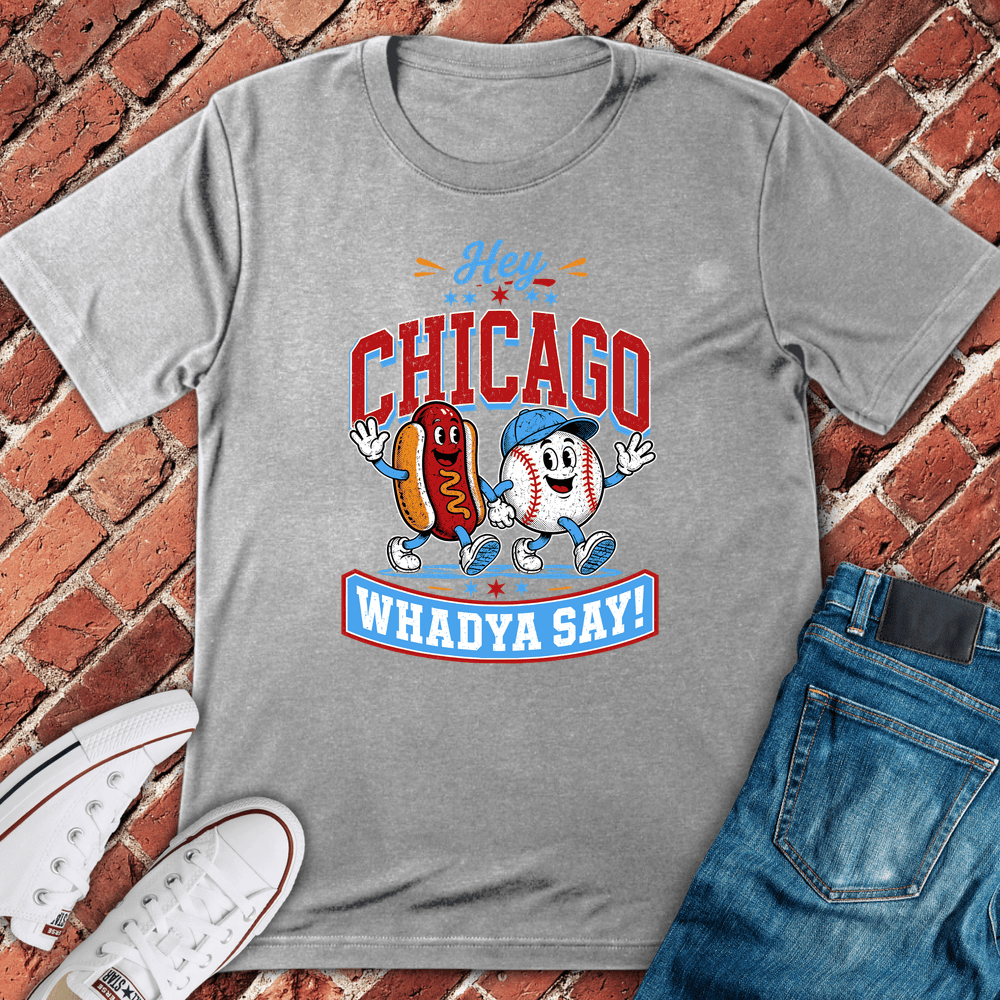 Chicago Say T-Shirt - Sport Grey