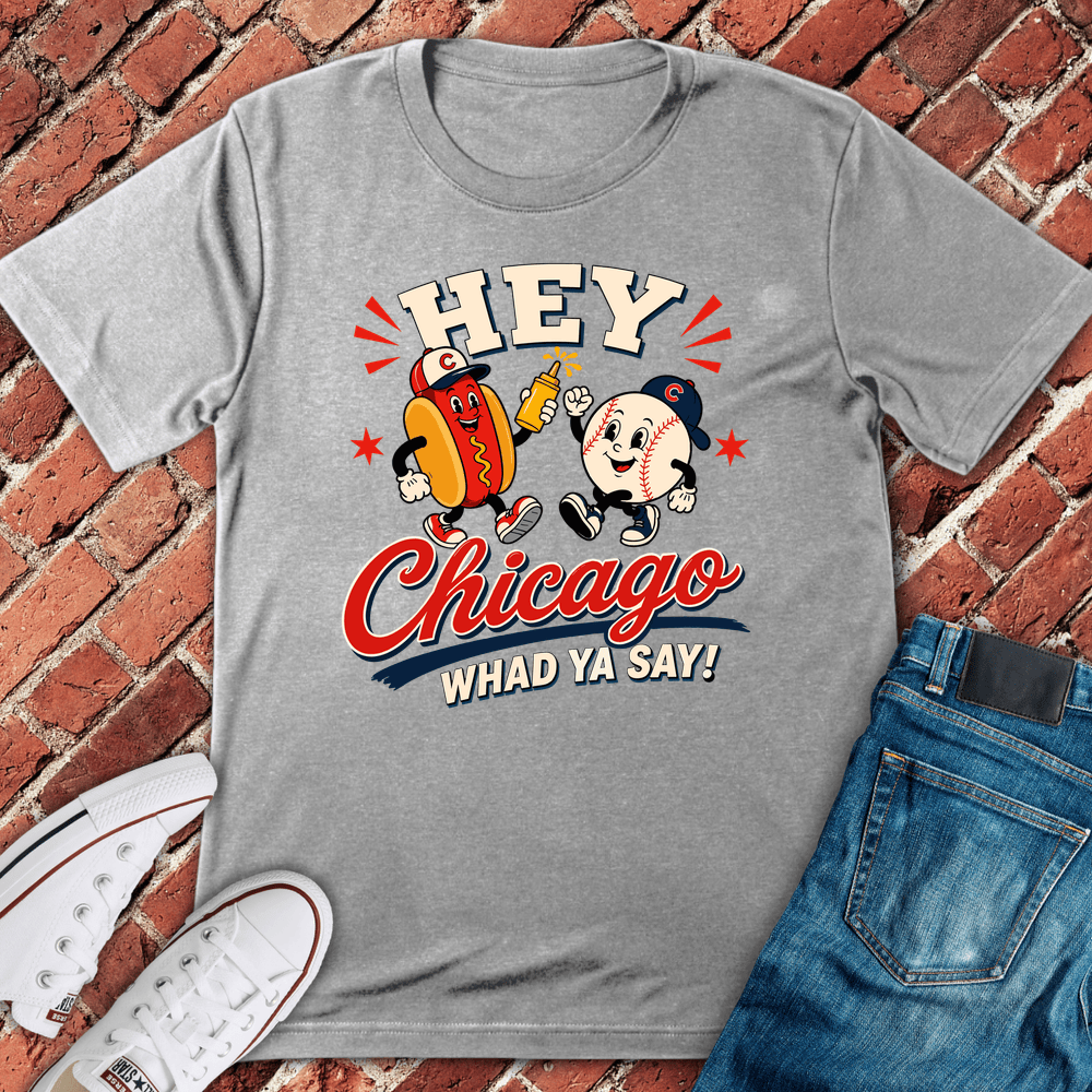 Chi Town Cheers T-Shirt - Sport Grey