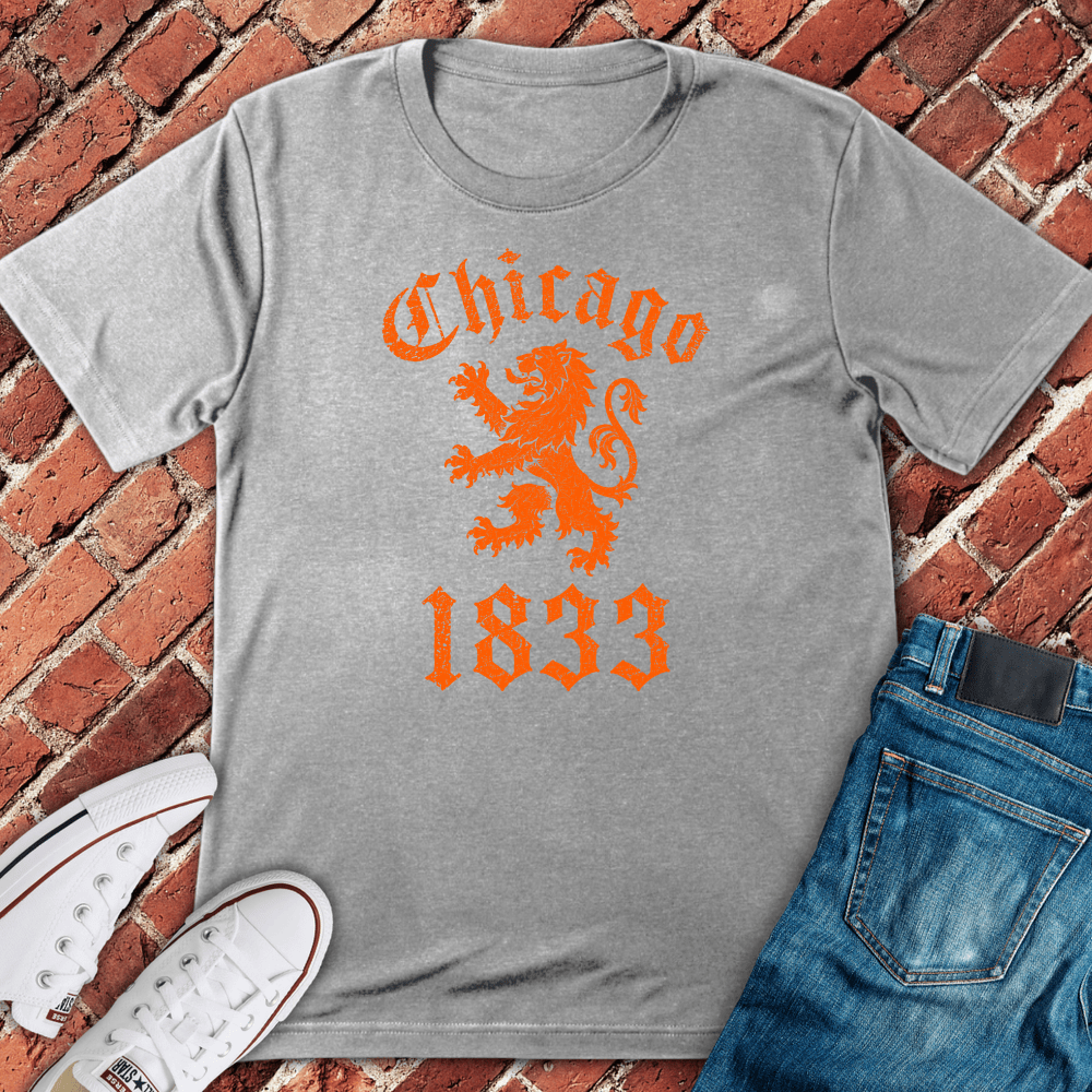 Chicago Lion T-Shirt - Sport Grey