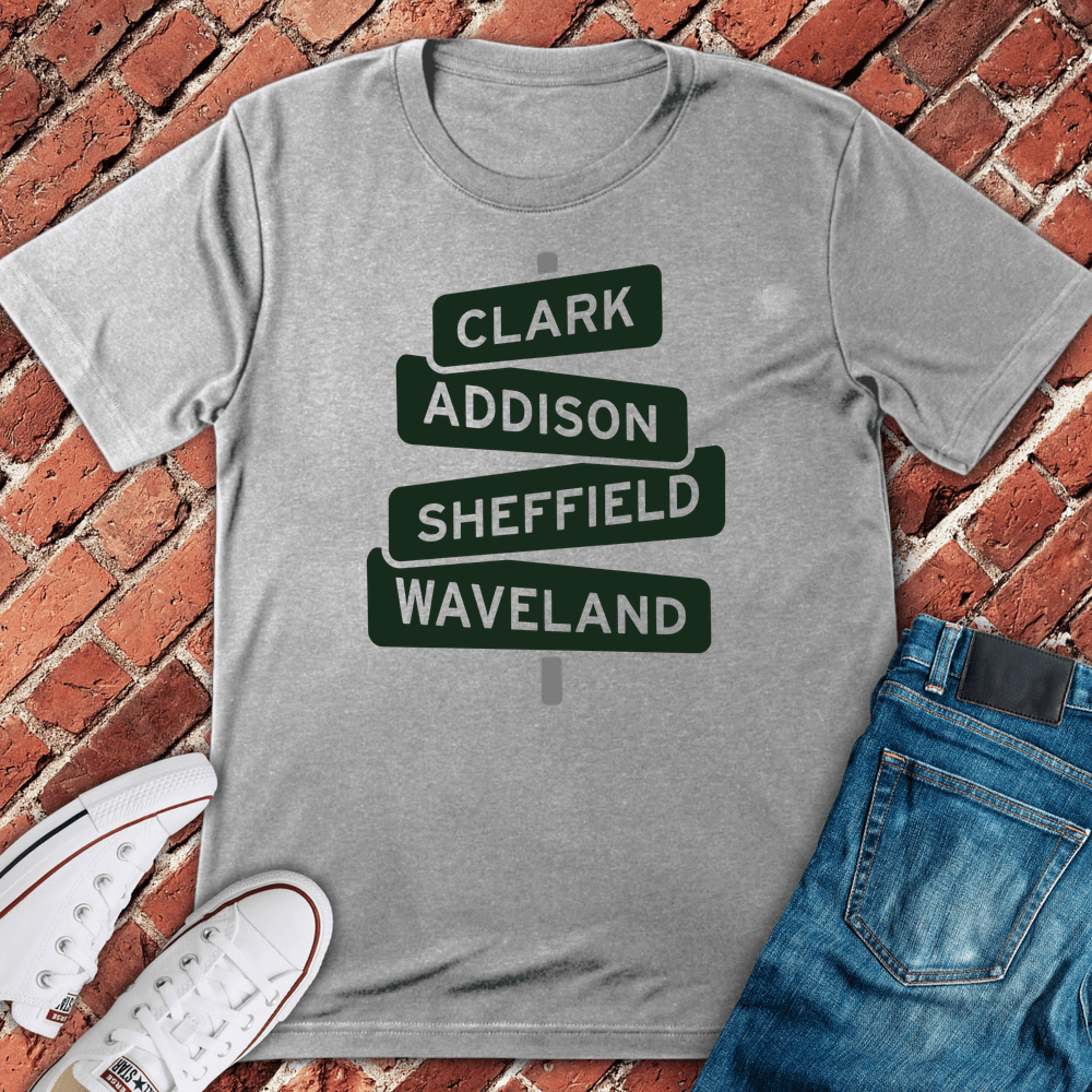 Clark And Addison T-Shirt - Sport Grey