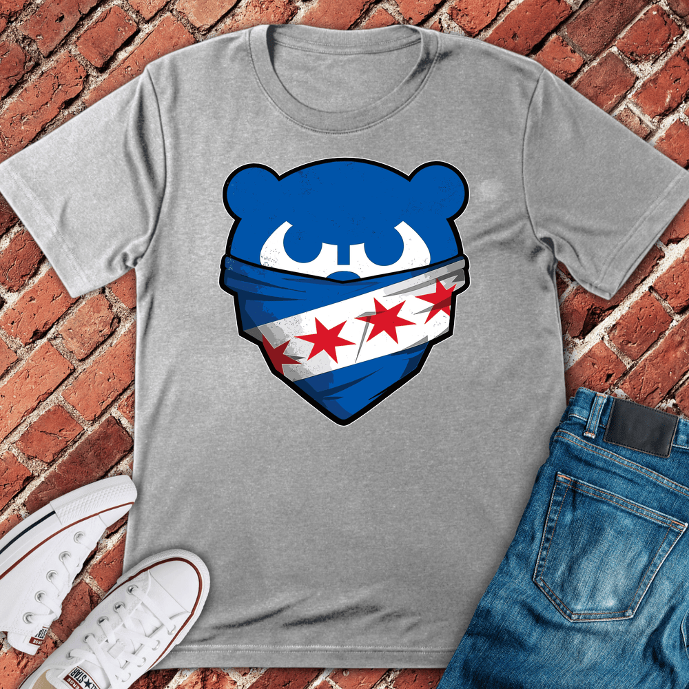 Masked Cub T-Shirt - Sport Grey