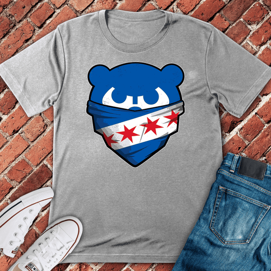 Masked Cub T-Shirt - Sport Grey