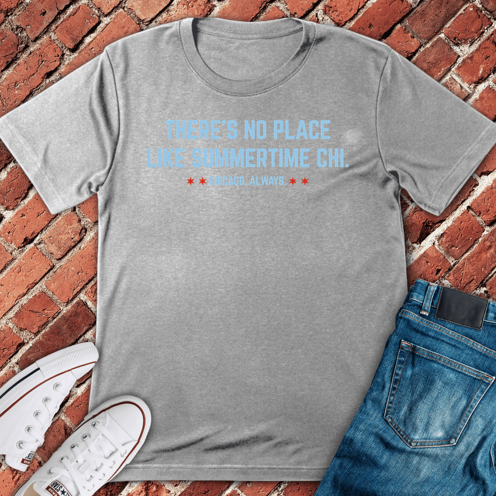 Chicago Summertime T-Shirt - Sport Grey