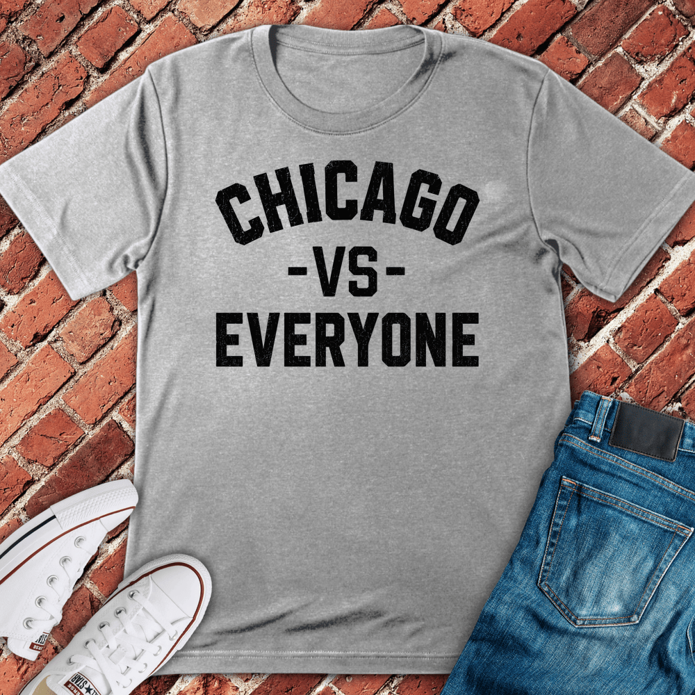 Chi Vs Everyone T-Shirt - Sport Grey