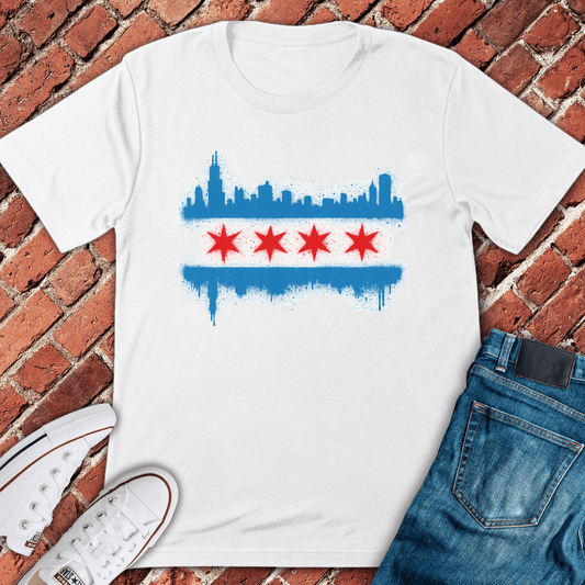 Skyline Reflections T-Shirt - White