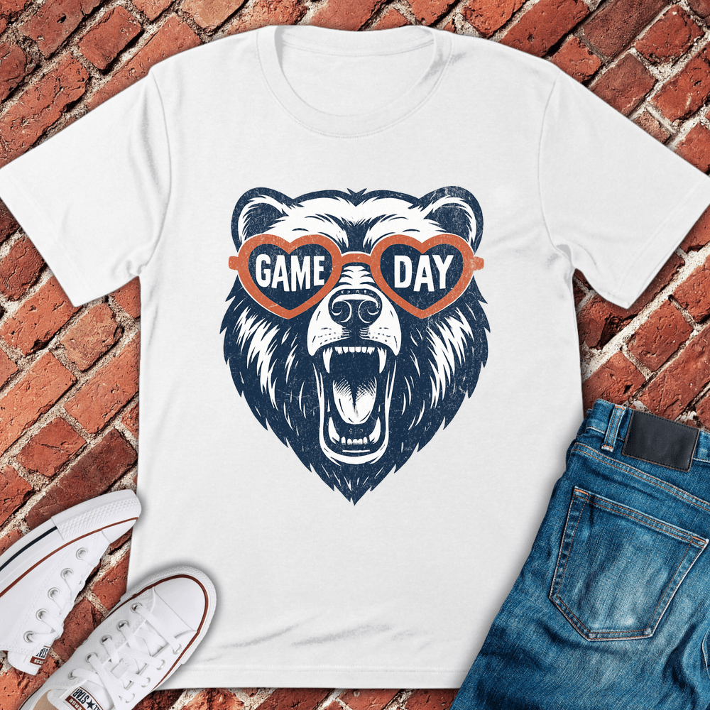 Game Day Growl T-Shirt - White