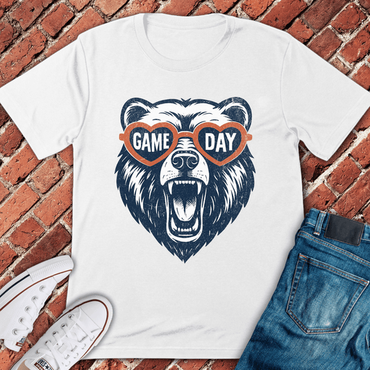 Game Day Growl T-Shirt - White