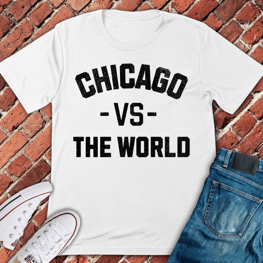 Chicago VS The World T-Shirt - White