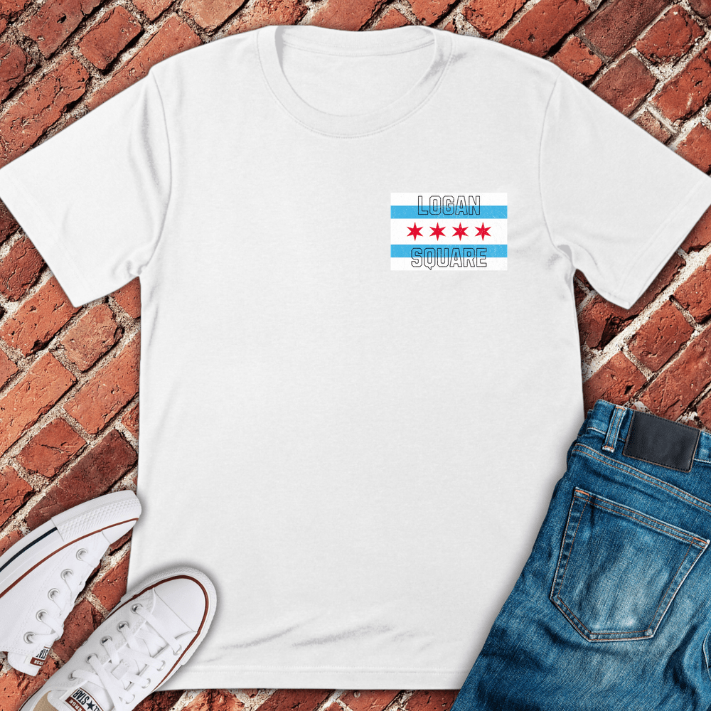 Logan Square Represent T-Shirt - White