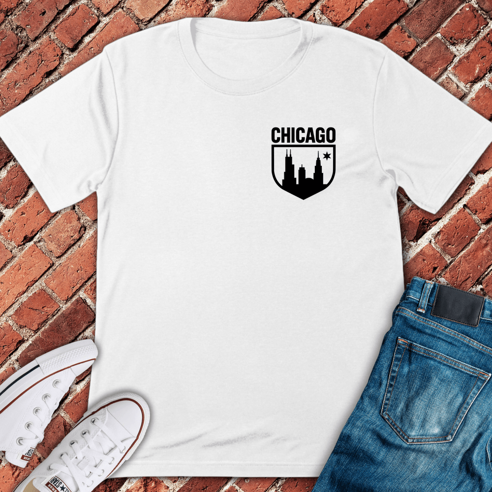 Skyline Shield T-Shirt - White