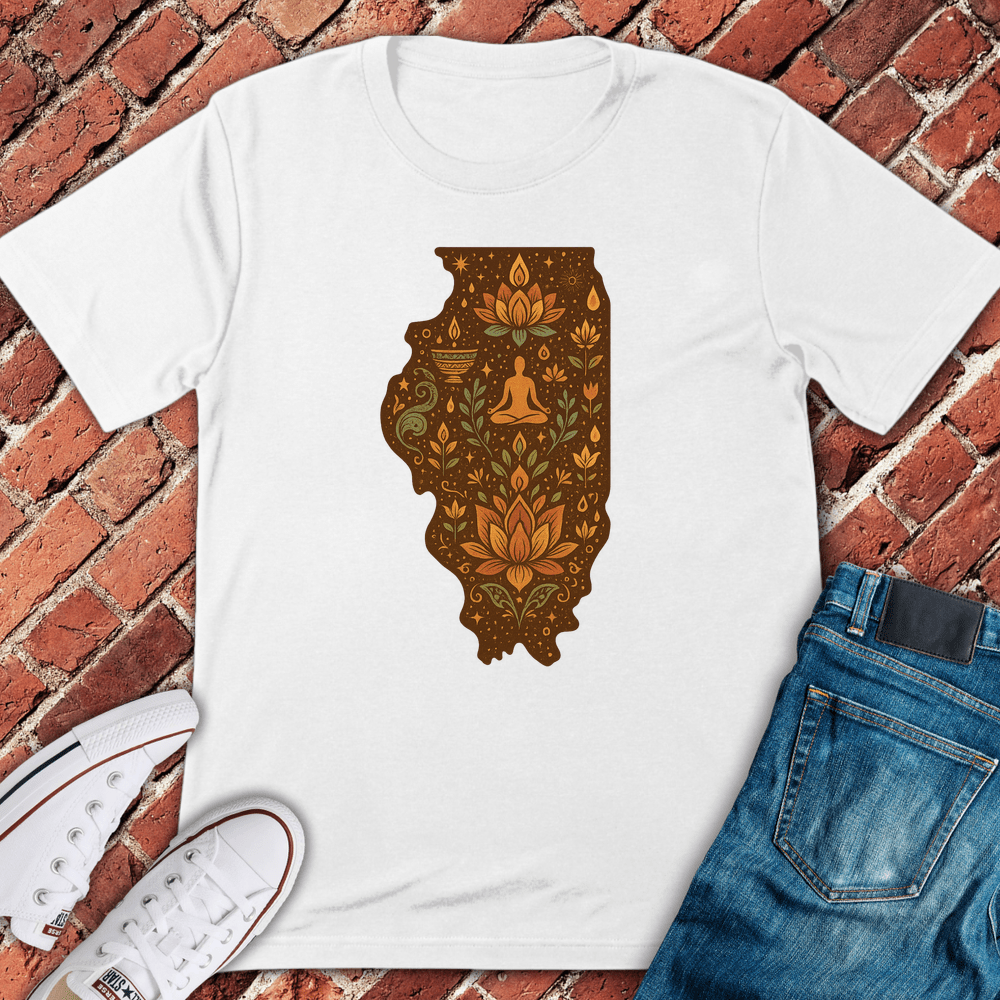 State Bloom T-Shirt - White