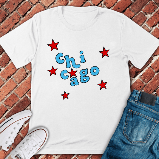 Chi Starburst T-Shirt - White