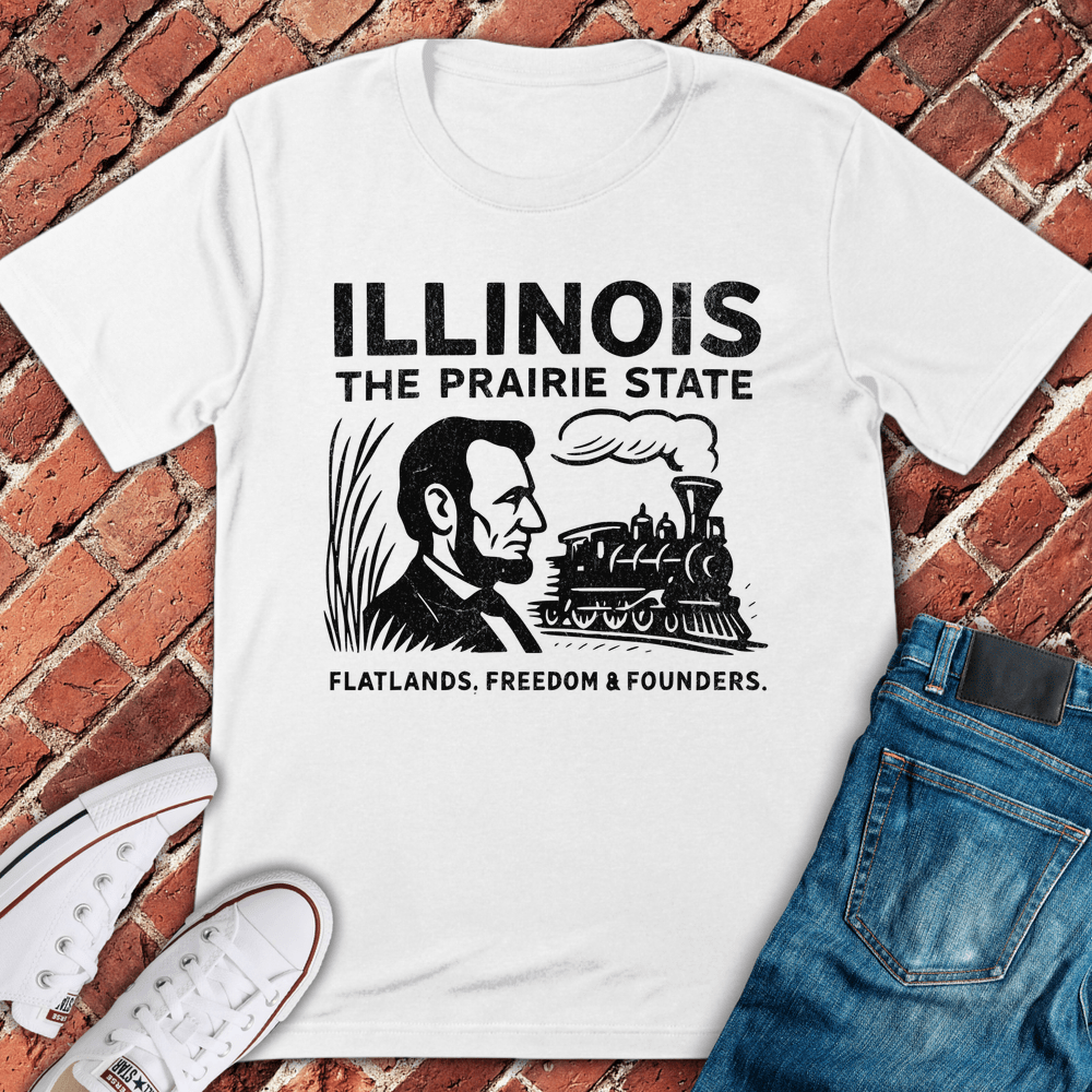 Prairie State Pride T-Shirt - White