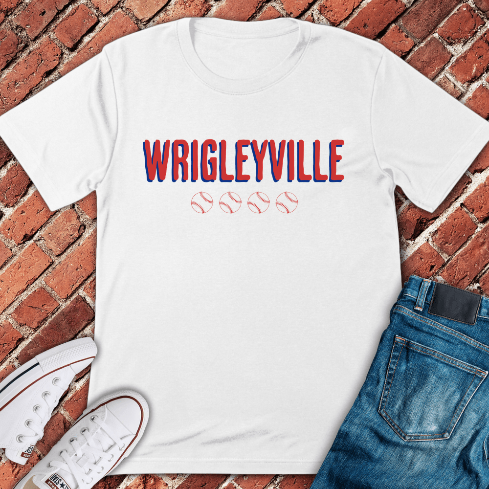 Wrigleyville Tonal T-Shirt - White