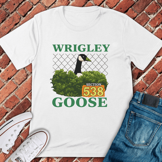 Wrigley Goose T-Shirt - White