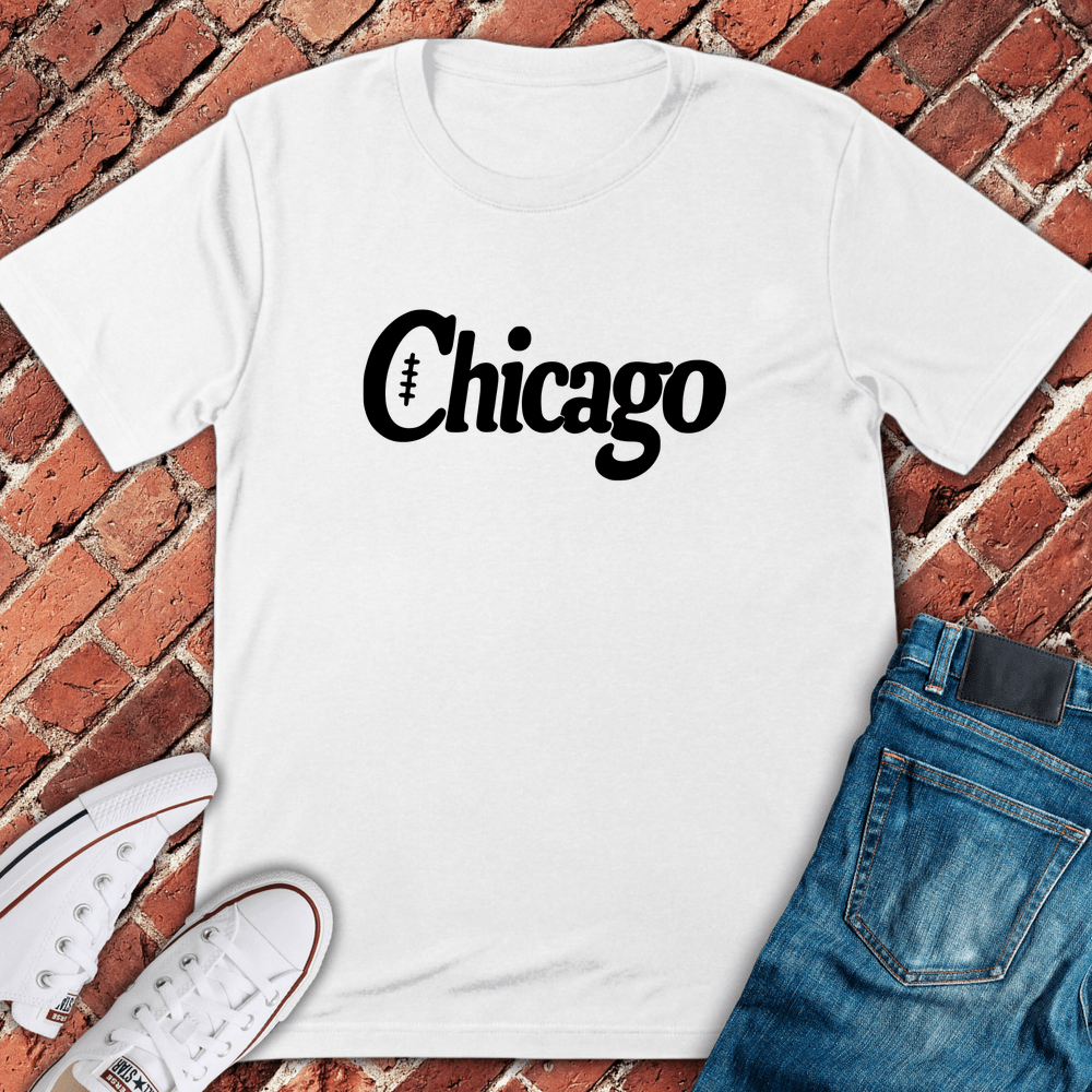 Chi Script Logo T-Shirt - White