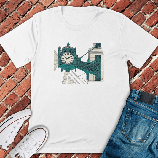 Marshall Clock T-Shirt - White