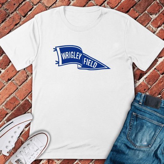 Wrigley Pennant T-Shirt - White