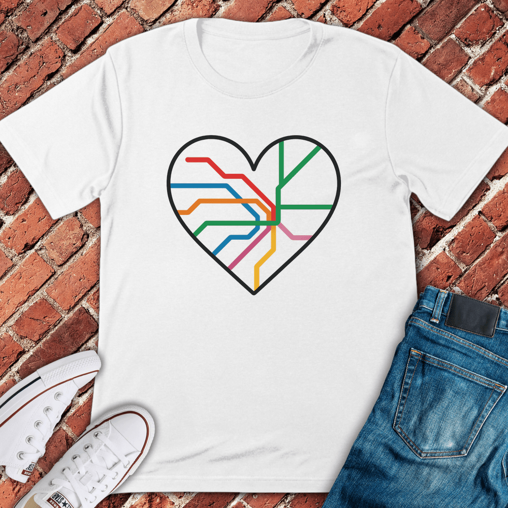 Heart of Transit T-Shirt - White