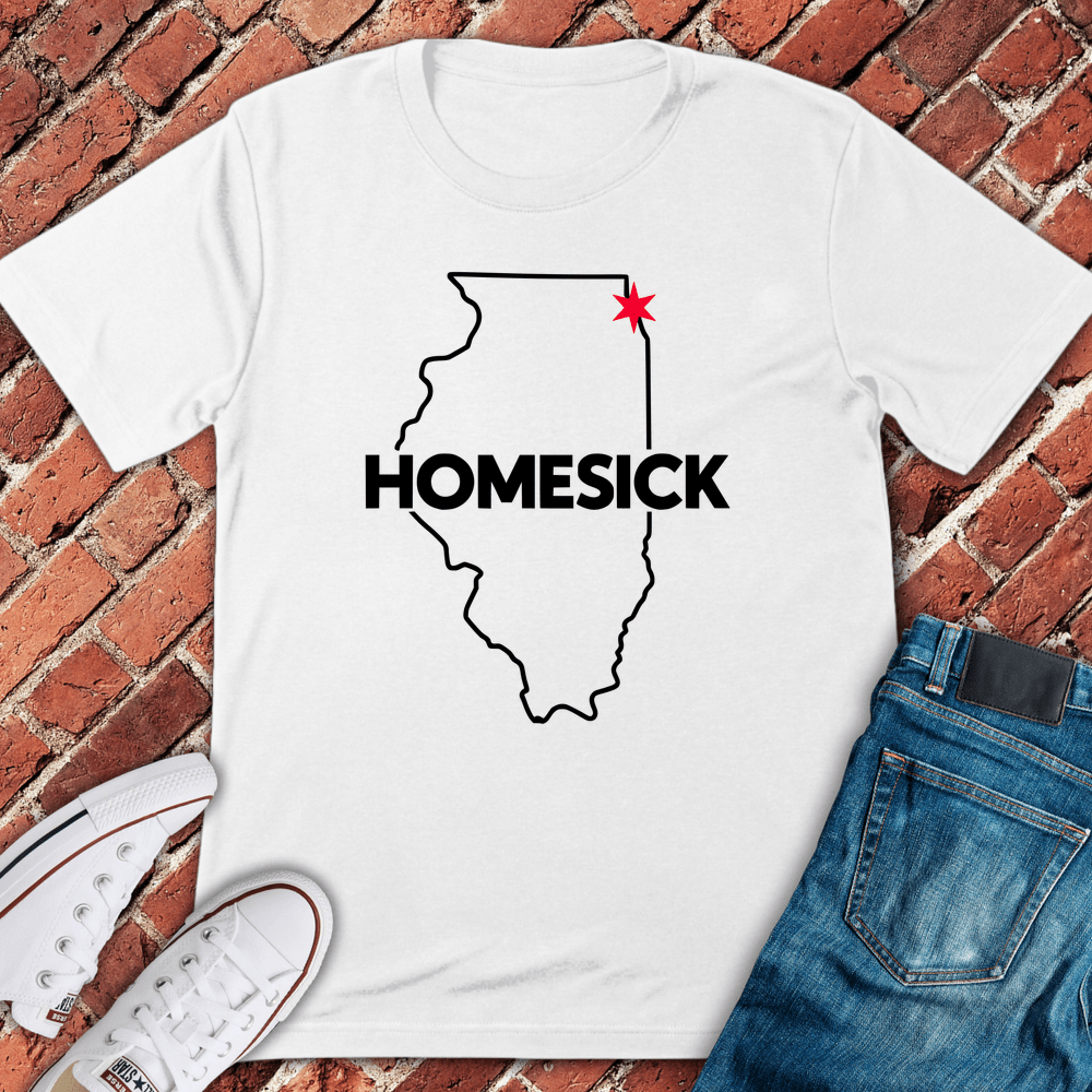 Chicago Homesick T-Shirt - White