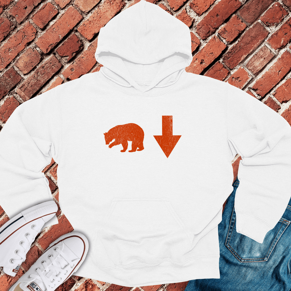 Bear Down Hoodie - White