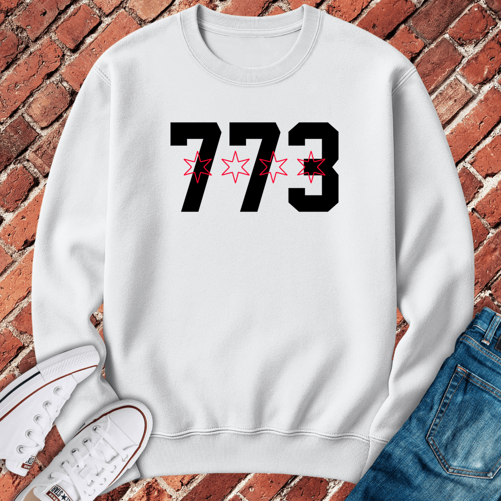 773 Stars Crewneck - White