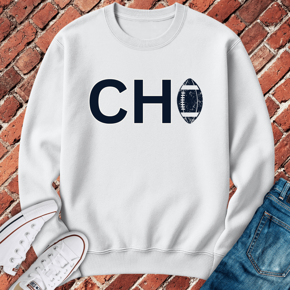CHI Football Crewneck - White