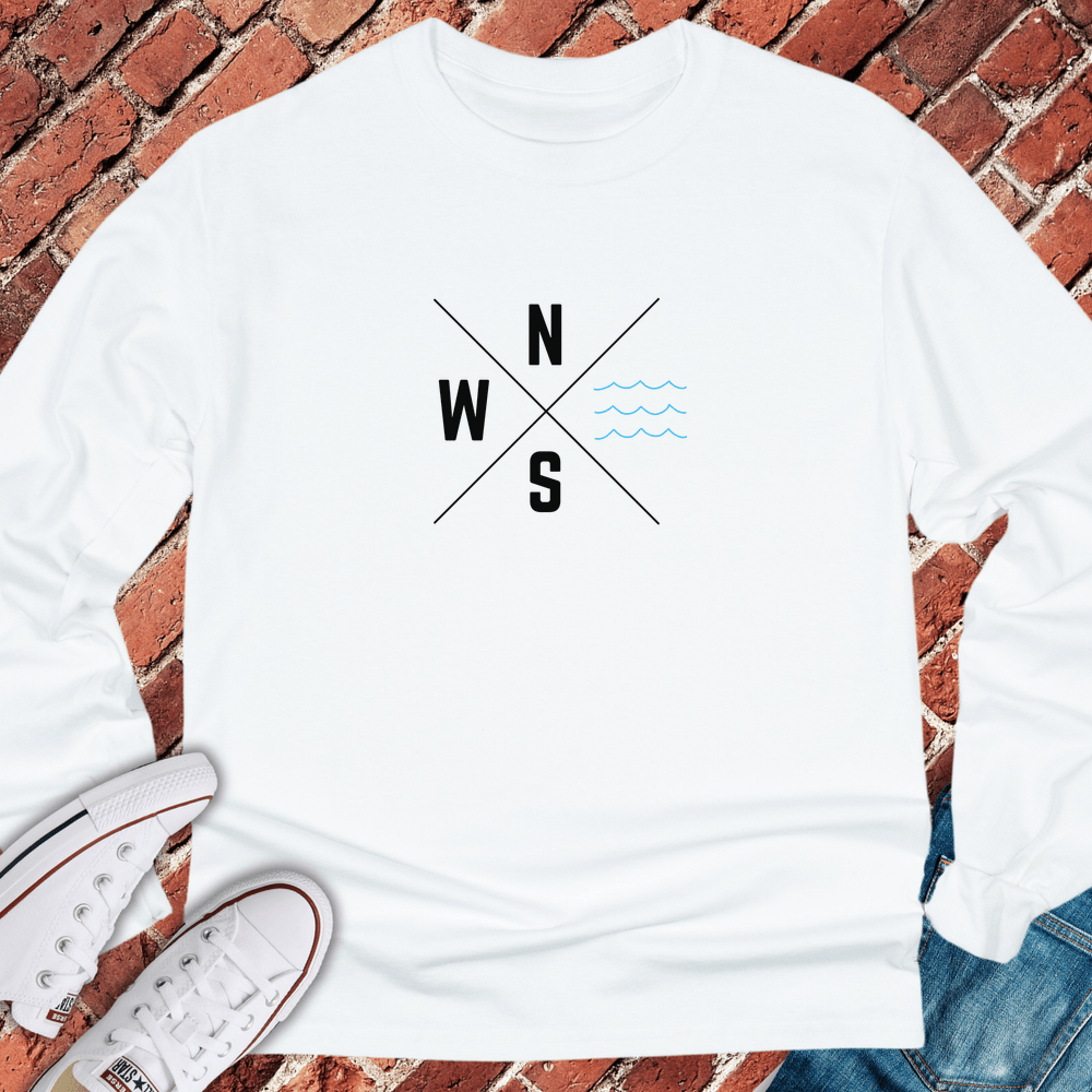 Lake Always East Long Sleeve - White