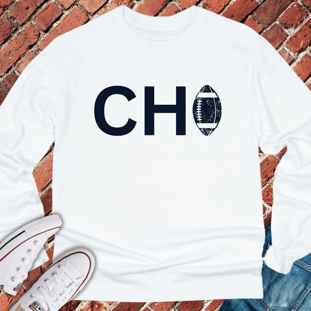 CHI Football Long Sleeve - White