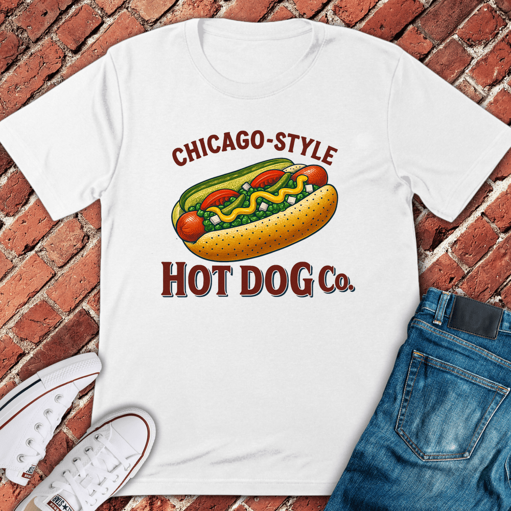 Hot Dog Iconic T-Shirt - White