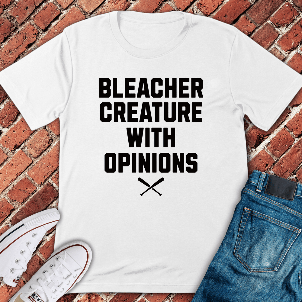 Creature With Opinions T-Shirt - White