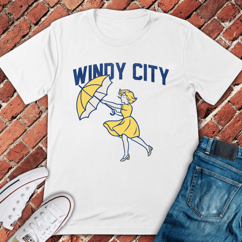 Morton Windy City T-Shirt - White