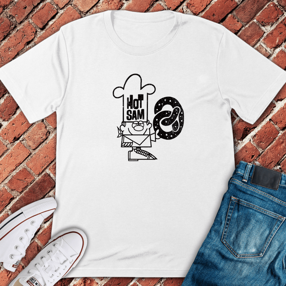 Hot Sam Pretzel T-Shirt - White