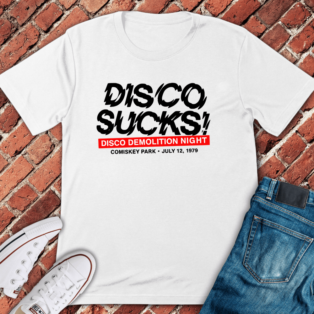 Disco Demolition T-Shirt - White