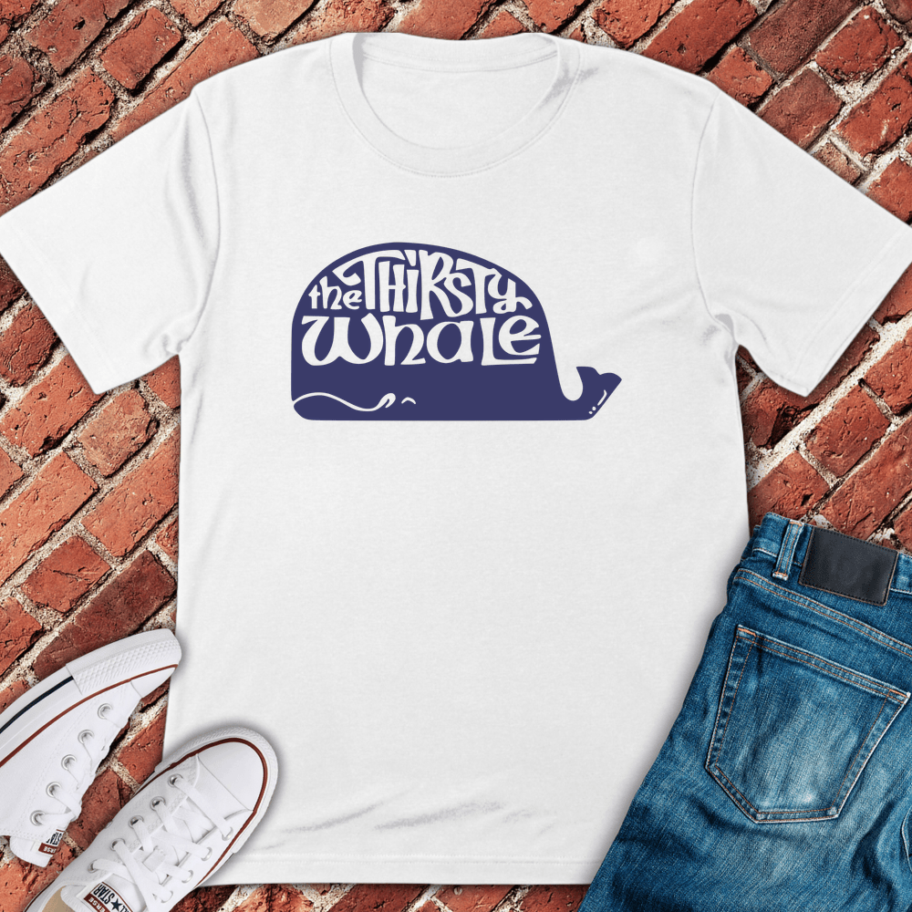 The Thirsty Whale T-Shirt - White