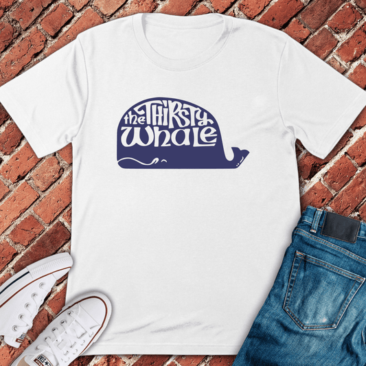 The Thirsty Whale T-Shirt - White