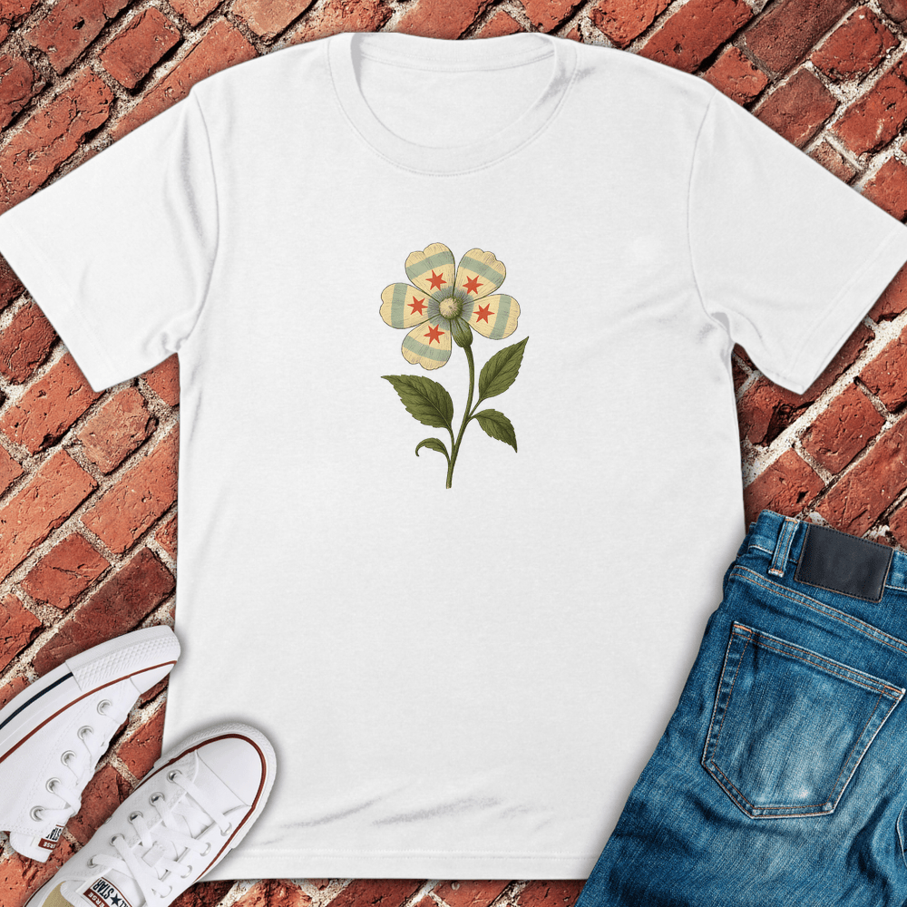 Chicago Bloom T-Shirt - White