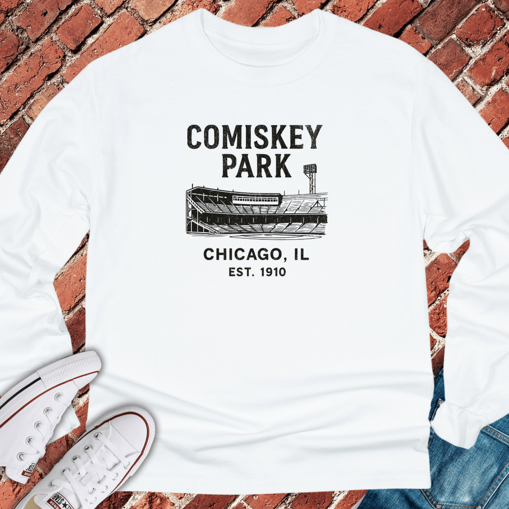Comiskey Park Long Sleeve - White