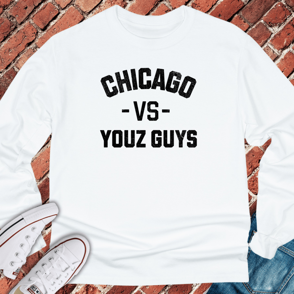 Chicago Vs Youz Guys Long Sleeve - White