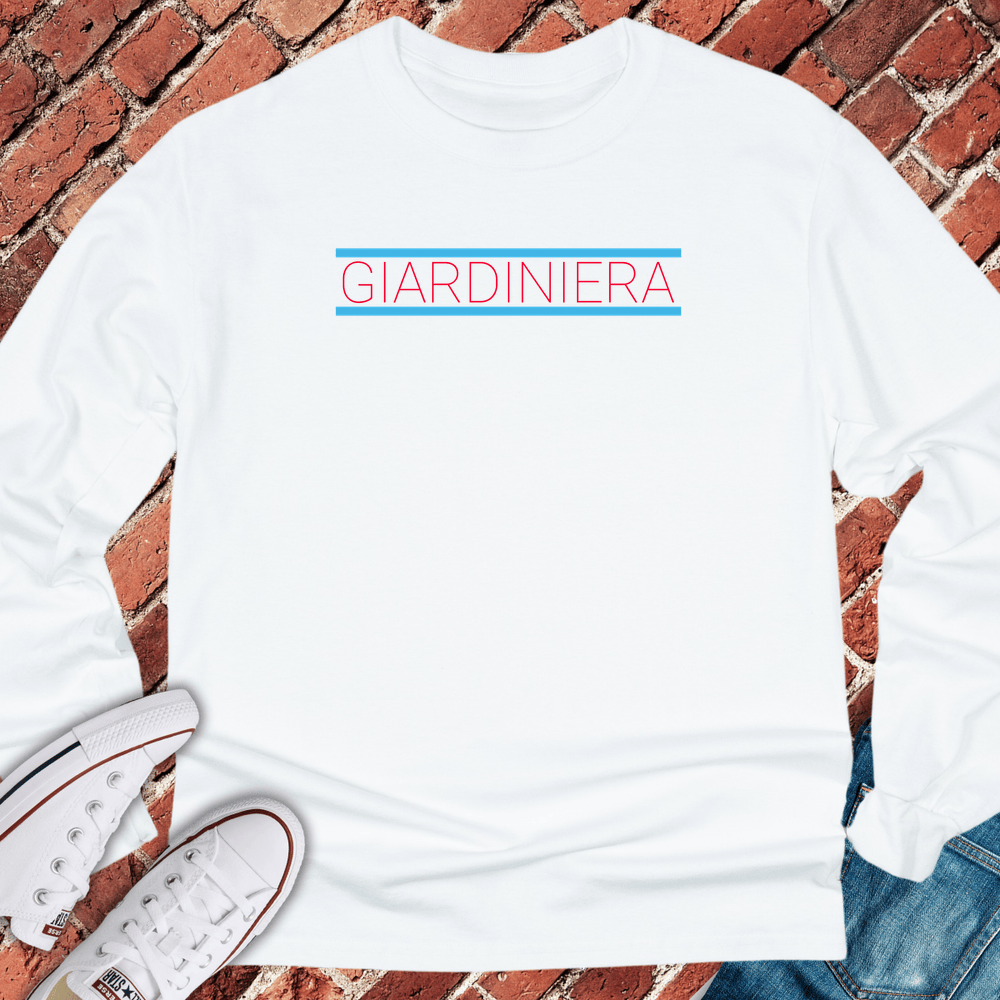 Chicago Giardiniera Long Sleeve - White