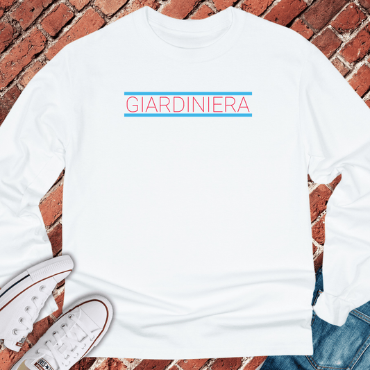 Chicago Giardiniera Long Sleeve - White