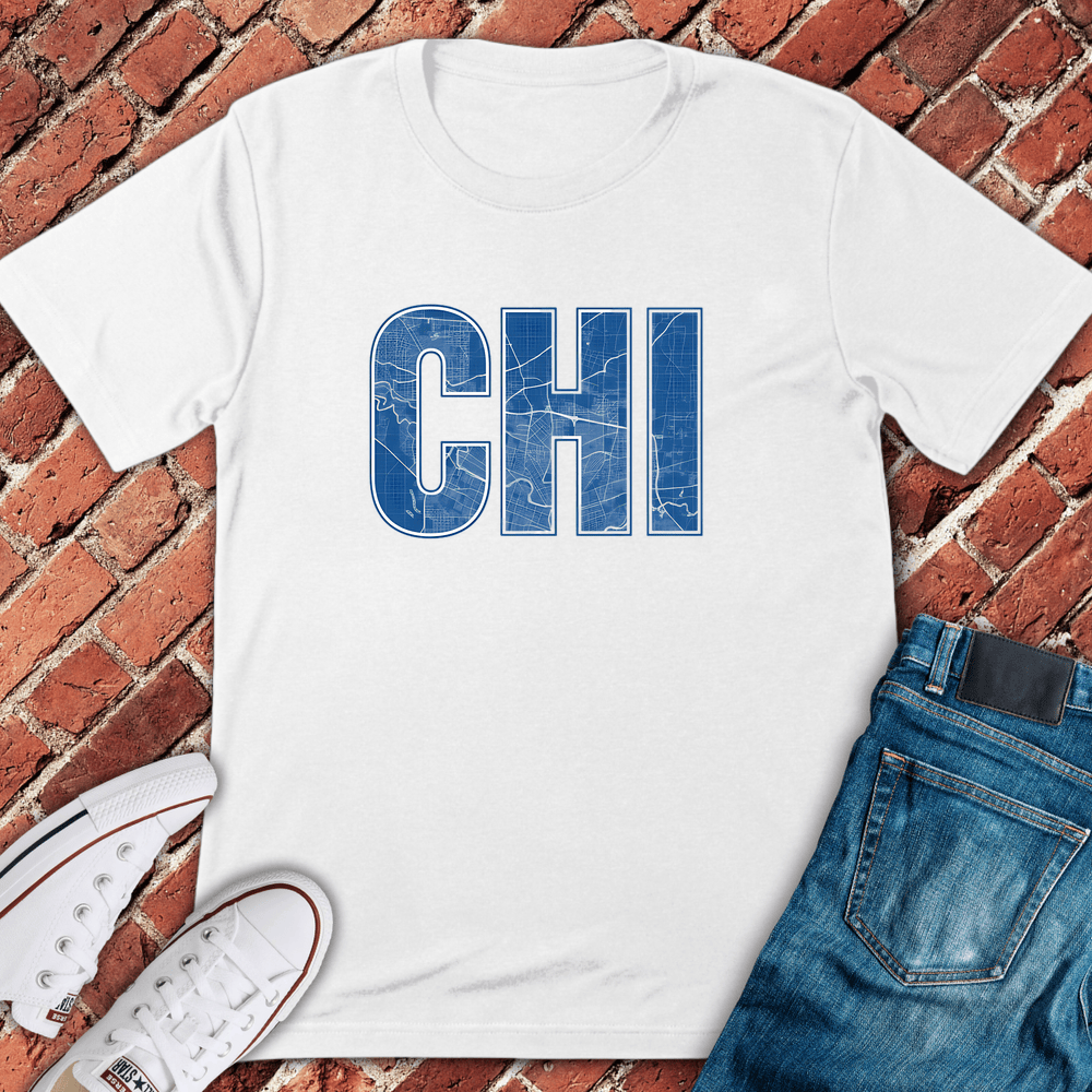 Big Bold CHI T-Shirt - White